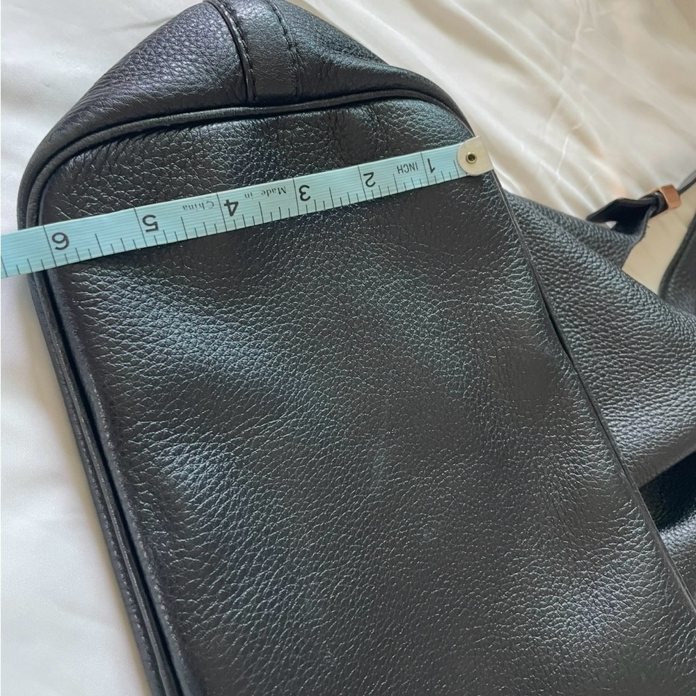 Michael Kors Black Leather Tote Bag - Picture 16 of 16